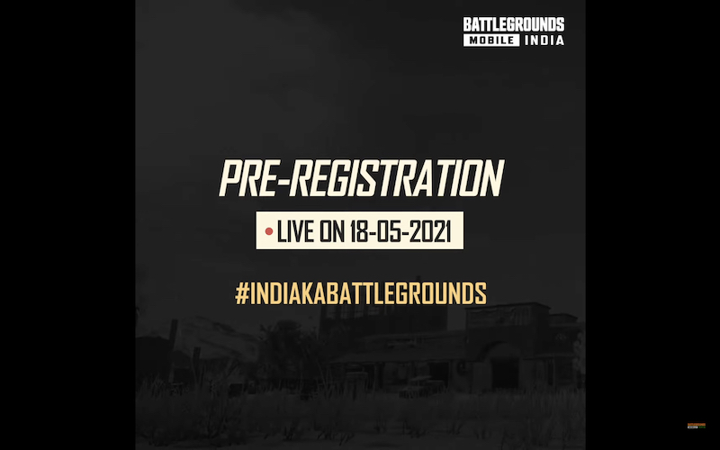 Battlegrounds Mobile India (BGMI) Pre-Registrations